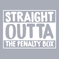 Straight Outta The Penalty Box Funny Ice Hockey Graphic Tee Pullover H Tank Dress | Artistshot