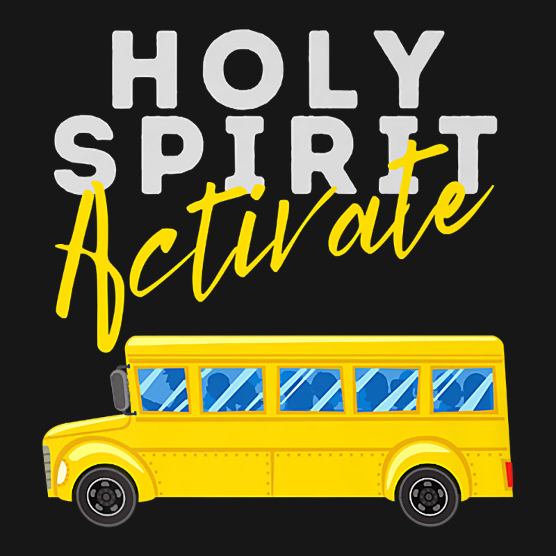 Holy Spirit Activate   Bus Driver Fun Christian Religious Premium T Sh Medium-length Apron | Artistshot