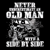 Never Underestimate An Old Man With A Side By Side Utv T Shirt Baby Beanies | Artistshot