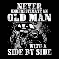 Never Underestimate An Old Man With A Side By Side Utv T Shirt Toddler 3/4 Sleeve Tee | Artistshot