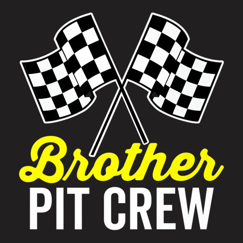 Brother Pit Crew For Racing Party Costume (dark) T-shirt | Artistshot