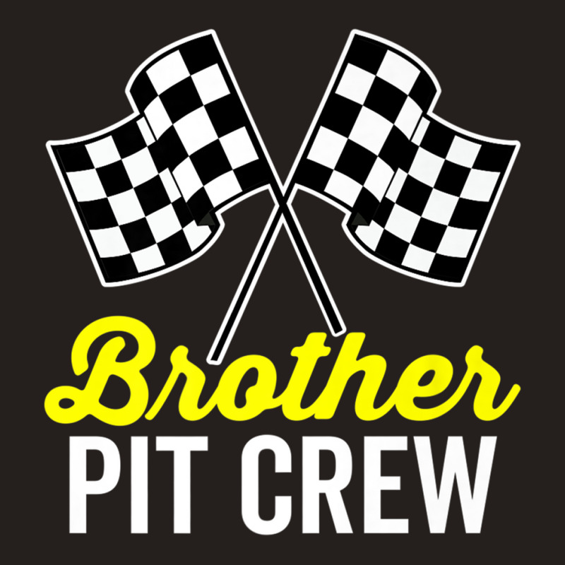 Brother Pit Crew For Racing Party Costume (dark) Tank Top | Artistshot