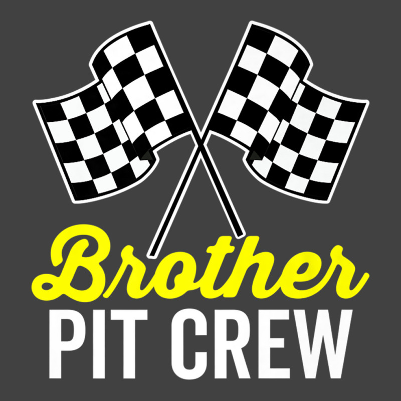 Brother Pit Crew For Racing Party Costume (dark) Vintage T-shirt | Artistshot