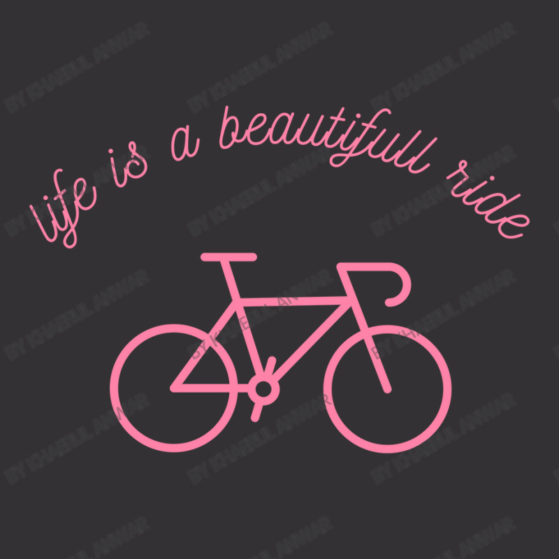 Life Is A Beautifull Ride, Funny Bicycle Vintage Hoodie And Short Set | Artistshot