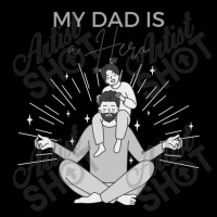 My Dad Is A Hero Father Day Shirt Men's Long Sleeve Pajama Set | Artistshot