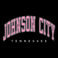 Johnson City Tennessee Tn Varsity Style Pink Text Premium T Shirt Zipper Hoodie | Artistshot