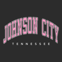 Johnson City Tennessee Tn Varsity Style Pink Text Premium T Shirt Exclusive T-shirt | Artistshot