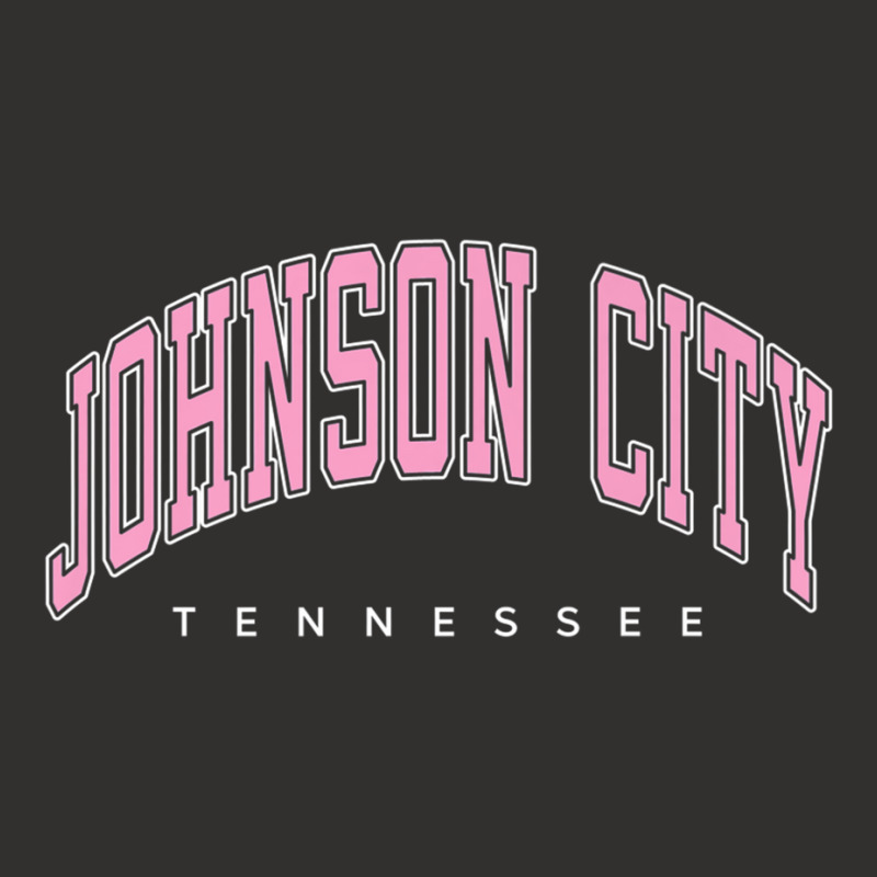 Johnson City Tennessee Tn Varsity Style Pink Text Premium T Shirt Champion Hoodie by nyce | Artistshot