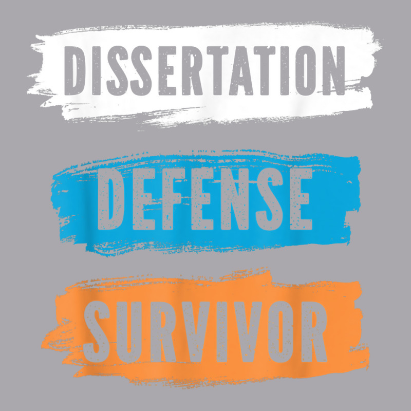 Dissertation Defense Survivor Design For Doctors Doctorate T Shirt Youth 3/4 Sleeve | Artistshot