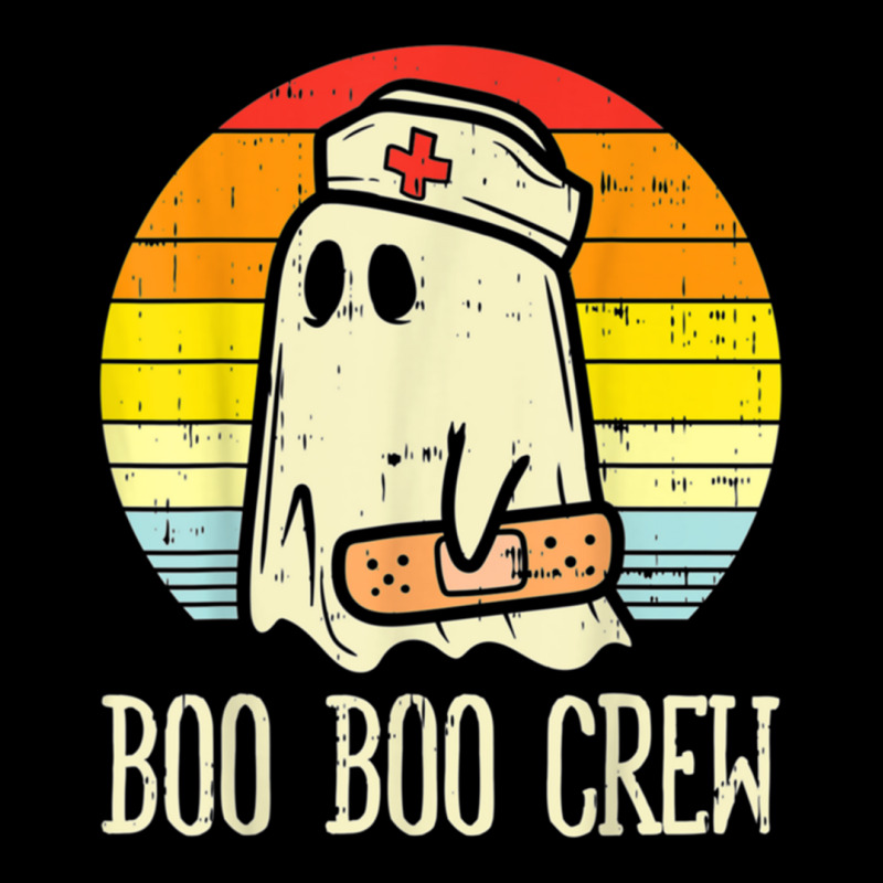 Boo Boo Crew Ghost Nurse Retro Halloween 2020 Nursing Rn Pocket T-shirt | Artistshot