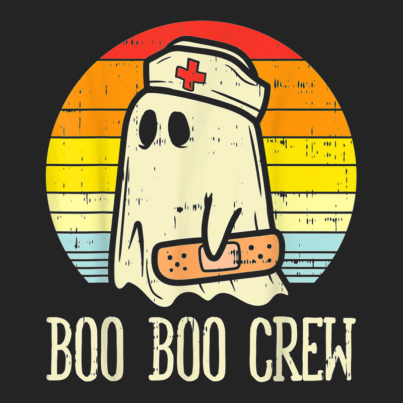 Boo Boo Crew Ghost Nurse Retro Halloween 2020 Nursing Rn 3/4 Sleeve Shirt | Artistshot