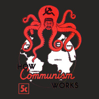 Communist Propaganda Ladies Fitted T-shirt | Artistshot