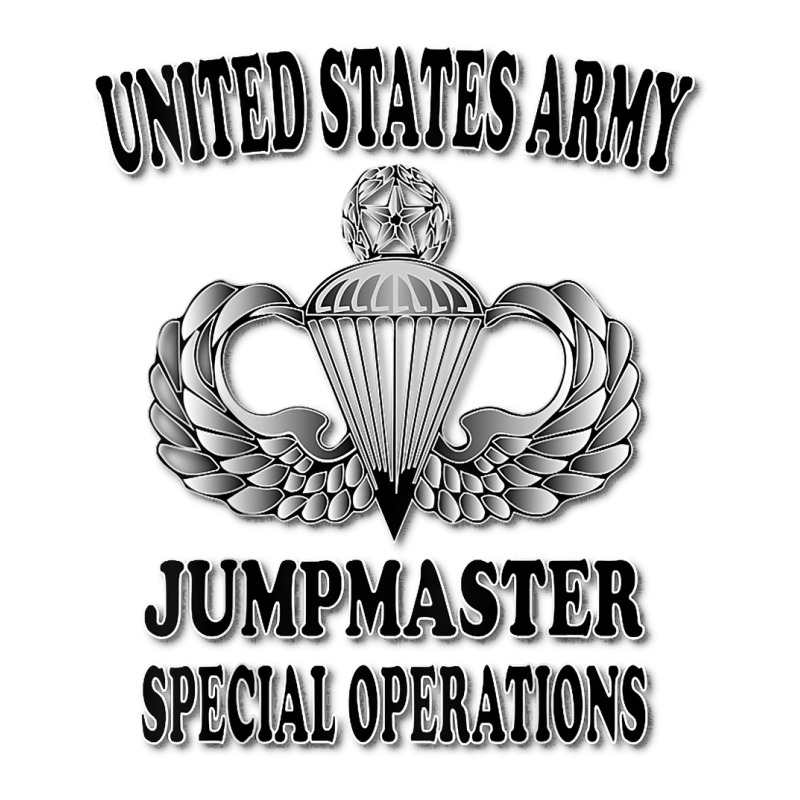 Jumpmaster Master Wings, Special Operations (back Design) T Shirt ...