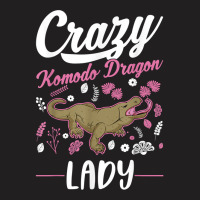 Crazy Komodo Dragon Lady Monitor Lizard Girl T Shirt T-shirt | Artistshot