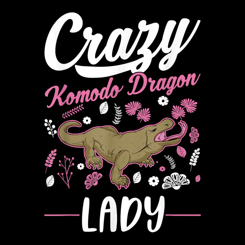 Crazy Komodo Dragon Lady Monitor Lizard Girl T Shirt Long Sleeve Shirts by cm-arts | Artistshot