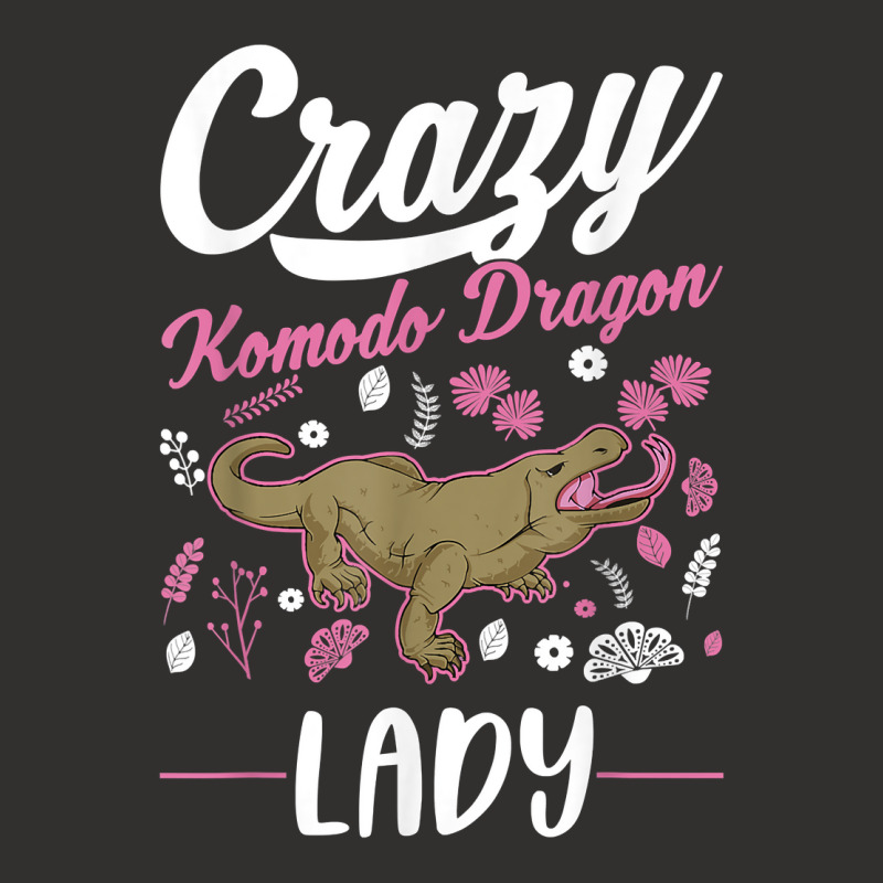 Crazy Komodo Dragon Lady Monitor Lizard Girl T Shirt Champion Hoodie by cm-arts | Artistshot