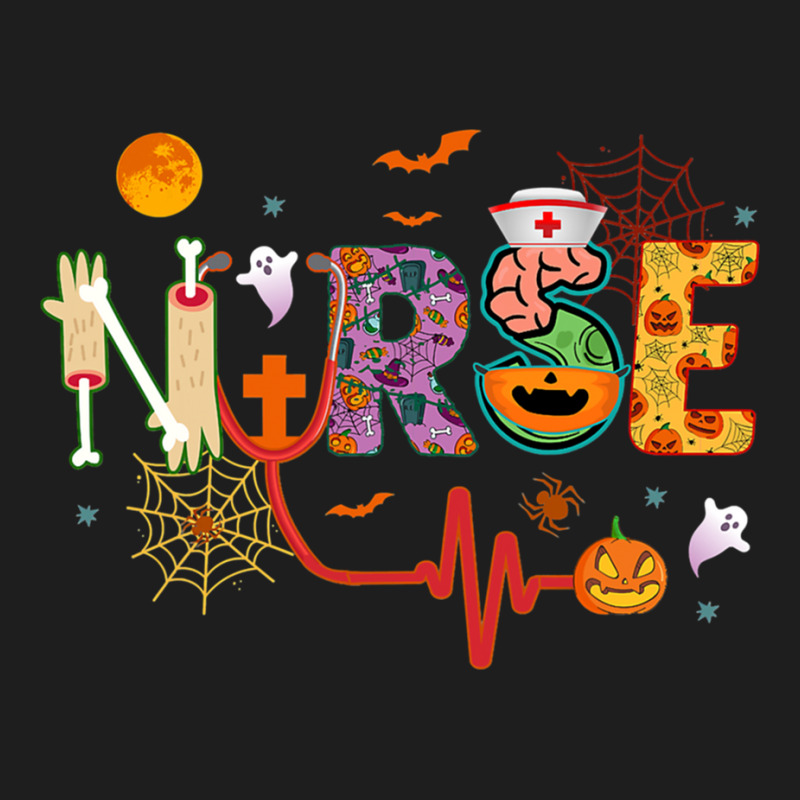 Nurse Halloween Costume Stethoscope Heartbeat Pumpkin Classic T-shirt | Artistshot