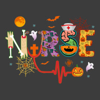 Nurse Halloween Costume Stethoscope Heartbeat Pumpkin Men's Polo Shirt | Artistshot