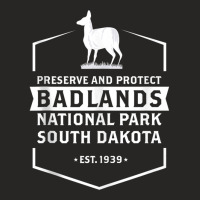 South Dakota National Park Shirt Badlands National Park Tank Top Ladies Fitted T-shirt | Artistshot