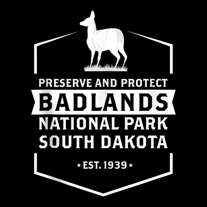 South Dakota National Park Shirt Badlands National Park Tank Top Maternity Scoop Neck T-shirt by cm-arts | Artistshot