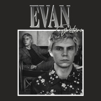 Evan Peters Ladies Fitted T-shirt | Artistshot