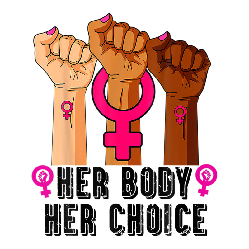 Her Body Her Right Her Choice Pro-choice Feminist Youth Tee | Artistshot