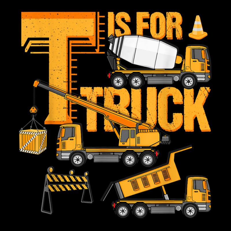 Kids Construction Site Construction Machinery Trucks T Shirt Youth Jogger by cm-arts | Artistshot