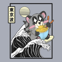 Raccoon Eating Ramen Japanese Waves Anime Minimal Kawaii T Shirt Tank Dress | Artistshot