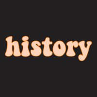 Orange History School Subject T-shirt | Artistshot