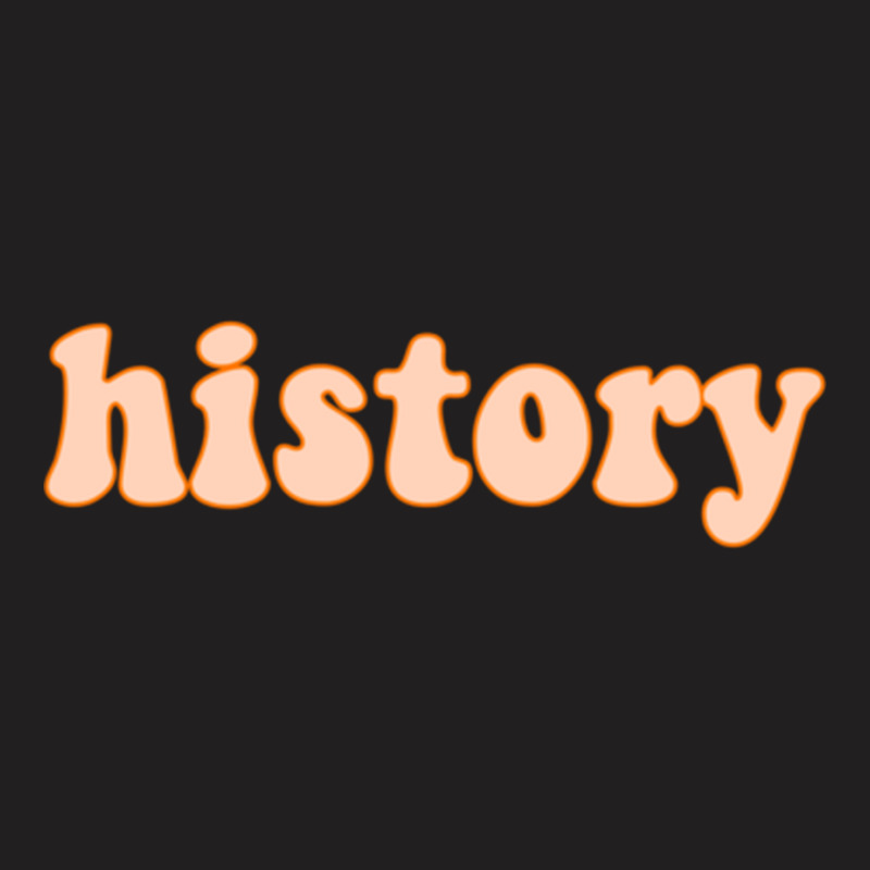 Orange History School Subject T-shirt | Artistshot