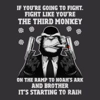 If You're Going To Fight Fight Like You're The Third Monkey On The Ram Vintage Short | Artistshot