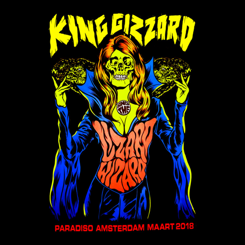 King Gizzard And The Lizard Wizard, Paradiso Amsterdam Maart 2019 Maternity Scoop Neck T-shirt by cm-arts | Artistshot