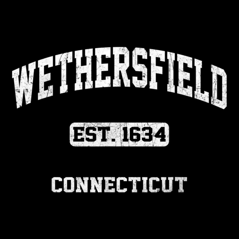 Wethersfield Connecticut Ct Vintage State Athletic Style T Shirt Adjustable Cap by cm-arts | Artistshot