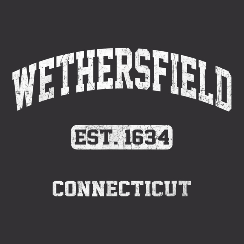 Wethersfield Connecticut Ct Vintage State Athletic Style T Shirt Vintage Hoodie And Short Set by cm-arts | Artistshot