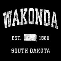 Wakonda South Dakota Sd Vintage Athletic Sports Design T Shirt Long Sleeve Shirts | Artistshot