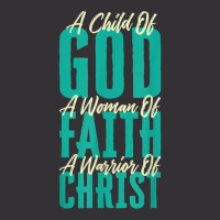 A Child Of God A Woman Of Faith A Warrior Of Christ Jesus Vintage Short | Artistshot