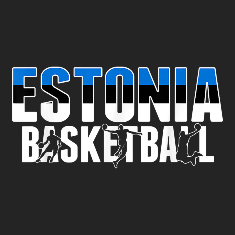 Estonia Basketball Lovers Jersey   Support Estonian Ballers T Shirt 3/4 Sleeve Shirt | Artistshot