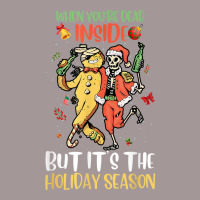 Dead Inside But It's Holiday Season Skeleton Gingerbread T Shirt Vintage Short | Artistshot