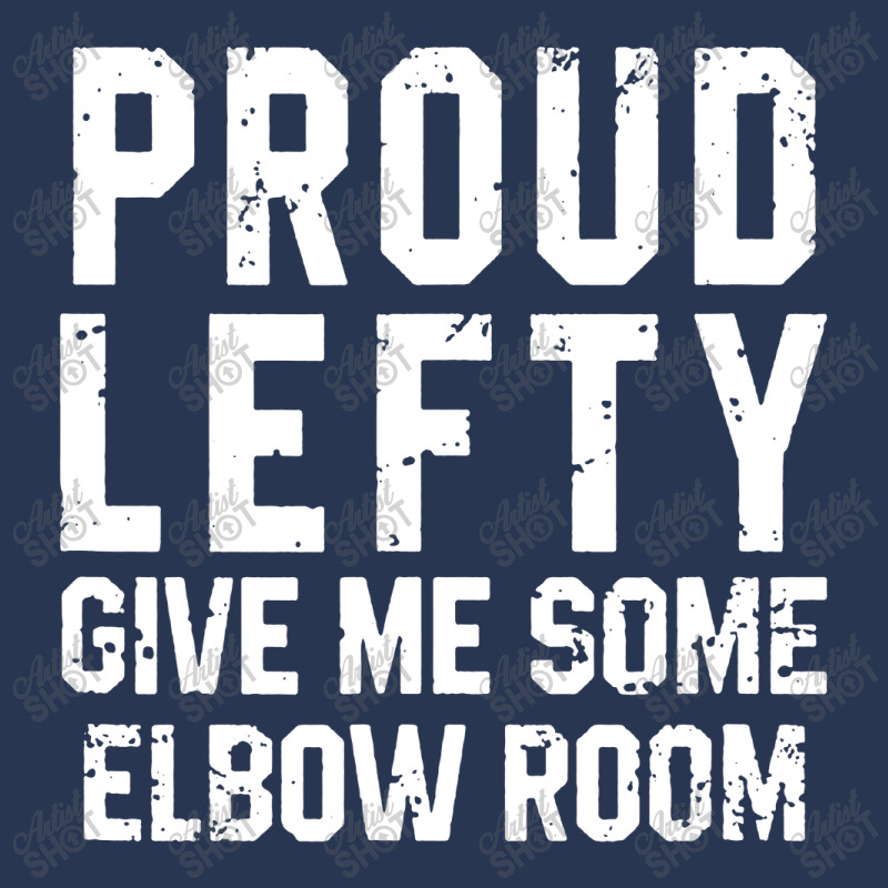 Proud Lefty Give Me Some Elbow Room Funny Ladies Denim Jacket by Diamond Tees | Artistshot