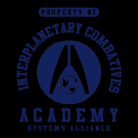 Interplanetary Combatives Academy  Mass Effect  Navy Women's V-neck T-shirt | Artistshot