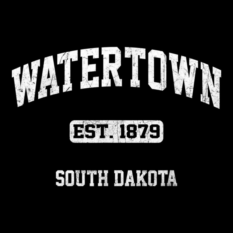 Watertown South Dakota Sd Vintage State Athletic Style T Shirt Maternity Scoop Neck T-shirt by cm-arts | Artistshot