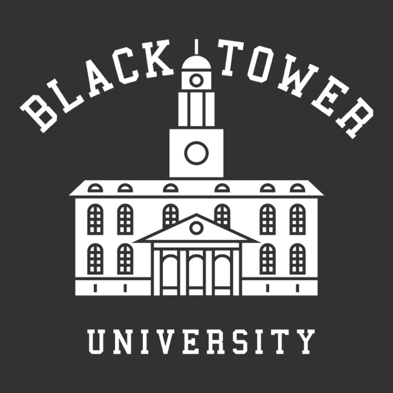 Black Tower University Vintage Hoodie by ardylanda | Artistshot