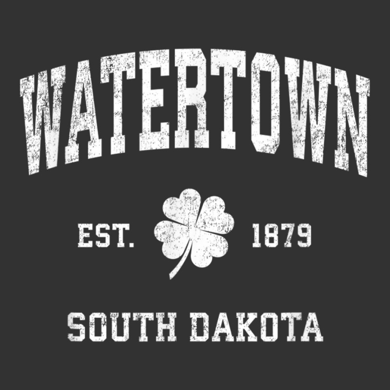 Watertown South Dakota Vintage Shamrock Sports T Shirt Baby Bodysuit by cm-arts | Artistshot