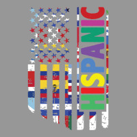 Usa And Latin American Countries Flag Hispanic Heritage Pullover Hoodi Women's V-neck T-shirt | Artistshot