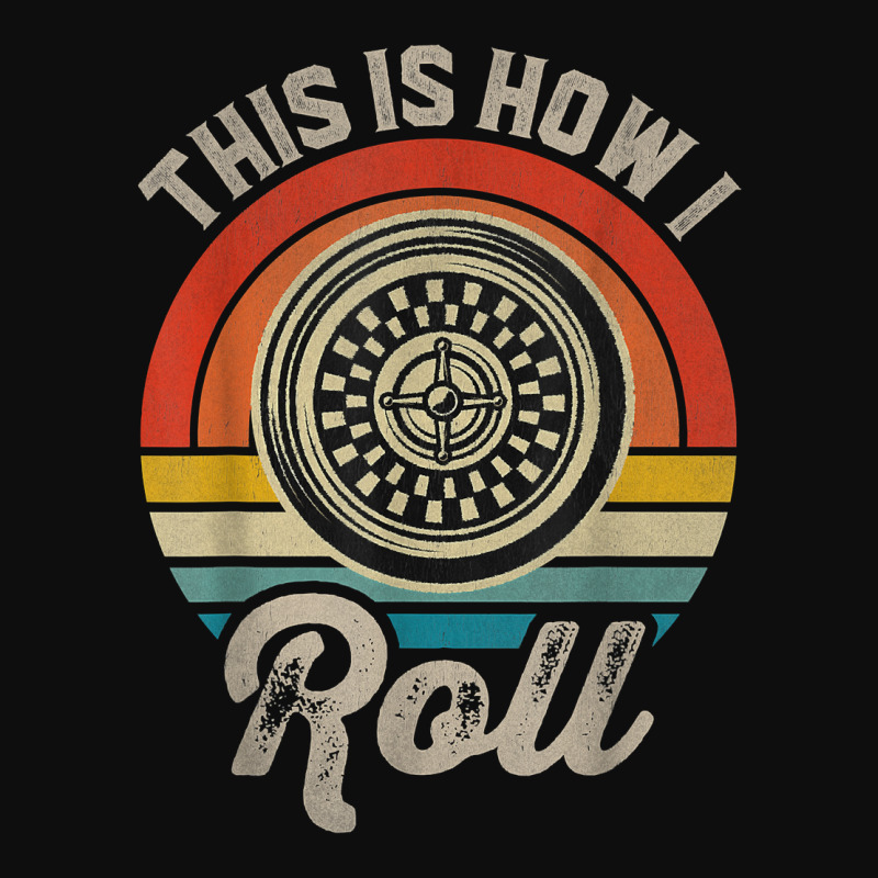 Retro Roulette Player This Is How I Roll Casino T Shirt Crop Top by cm-arts | Artistshot