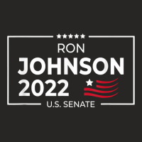 Ron Johnson 2022 Senate Election Wisconsin Republican Red T Shirt Ladies Fitted T-shirt | Artistshot