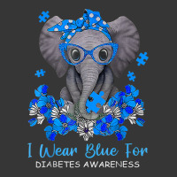 I Wear Blue For Diabetes Awareness Elephant Warrior Women T Shirt Toddler Hoodie | Artistshot