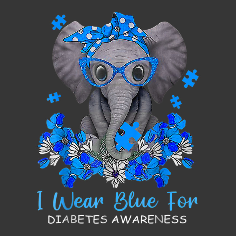 I Wear Blue For Diabetes Awareness Elephant Warrior Women T Shirt Toddler Hoodie | Artistshot