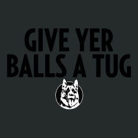 Letterkenny Shoresy Give Your Balls A Tug Women's Triblend Scoop T-shirt | Artistshot