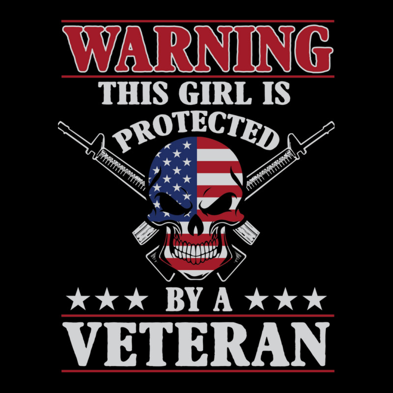 Veteran Veterans Day This Girl Is Protected By A Veteran 705 Navy Sold Adjustable Cap | Artistshot